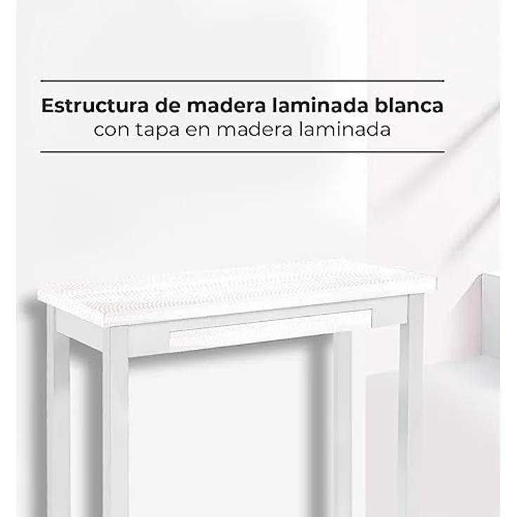 ASTIMESA Küchentisch im Buchstil, Cervino, 81x40 cm a 80x80 cm – Bild 4