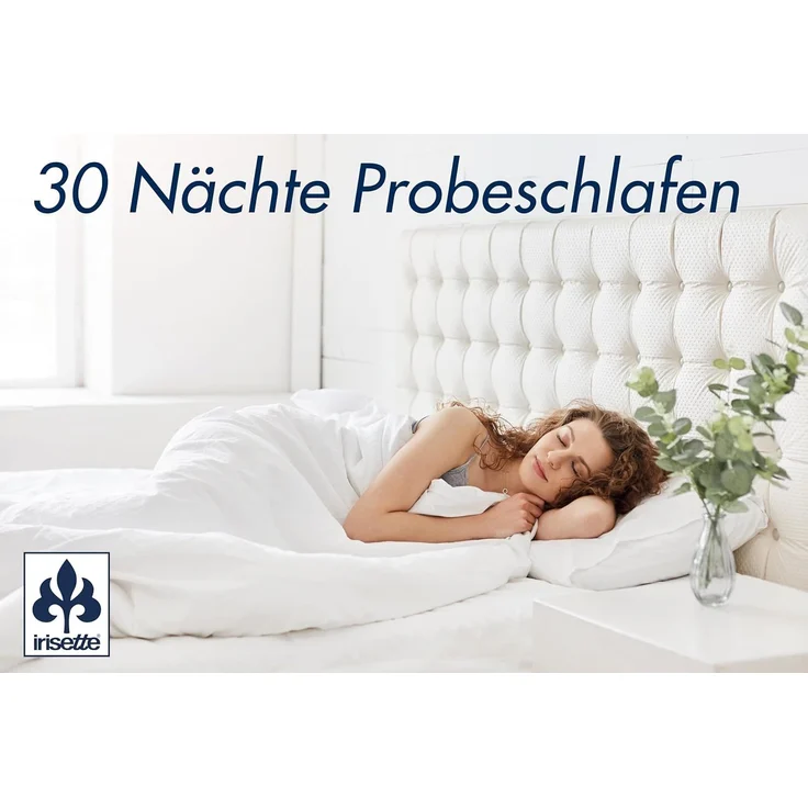 Irisette medium Ganzjahresdecke Steppbett Lotte, mit Top Cool Gewebe, 95 Grad waschbar, inkl. Aufbewahrungstasche, 135x200 cm, weiß – Bild 6
