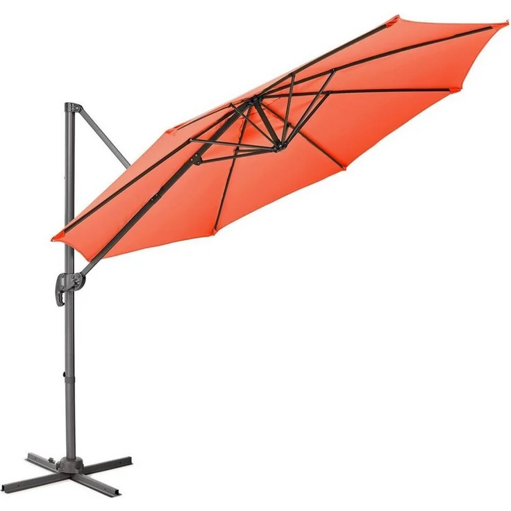 SVITA Ampelschirm Sonnenschirm, LxB: 290,00x290,00 cm, Ampelschirm, stufenlos höhenverstellbar stufenlos neigbar 360° verstellbar – Bild 5