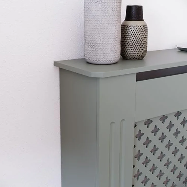 Vida Designs Kommoden & Sideboards, Mitteldichte Holzfaserplatte, Grau, Extra Groß – Bild 6