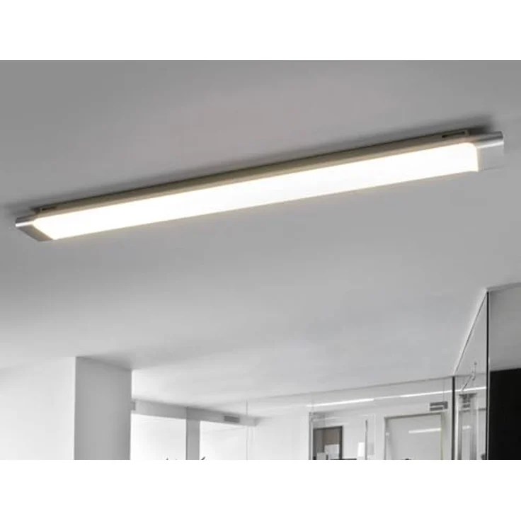 Arcchio LED Deckenleuchte Vinca, moderne 1-flammige Lampe in Aluminium für Arbeitszimmer und Wohnzimmer mit energiesparendem Leuchtmittel – Bild 2