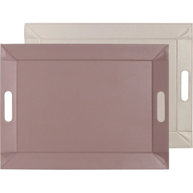 Freeform Duo Wende-Tablett 55x41 cm Altrosa / Stein – Bild 1