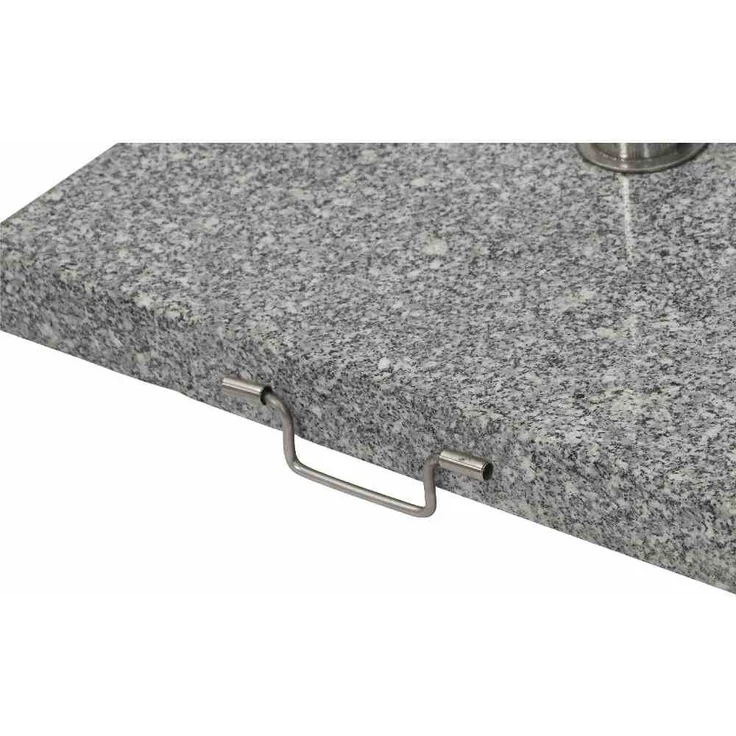 Siena Garden Schirmständer GRANIT, 45 kg, 55x55x5,5 cm 507052 – Bild 2
