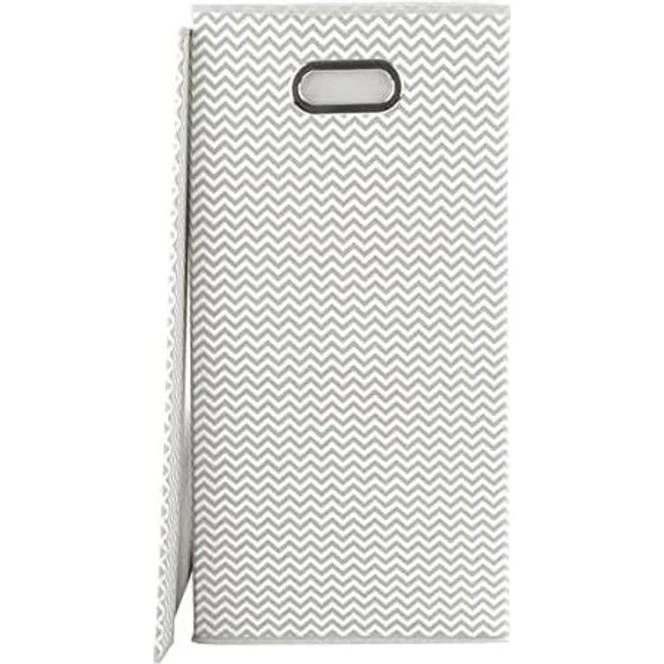 mDesign Wäschekorb Wäschetruhe Wäschebox Deckel und Griffe Taupe Natur – Bild 9