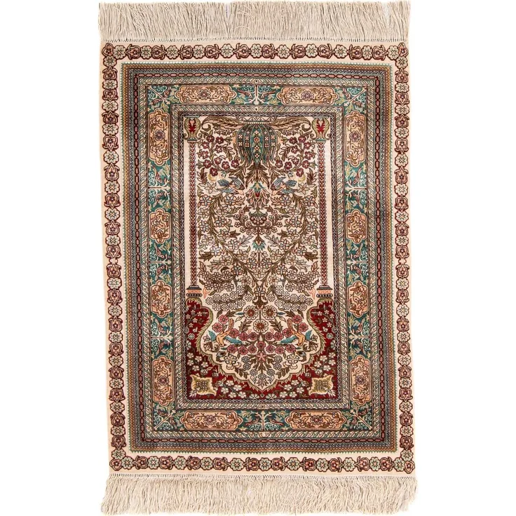 Orientteppich - Hereke - 91 x 62 cm - mehrfarbig