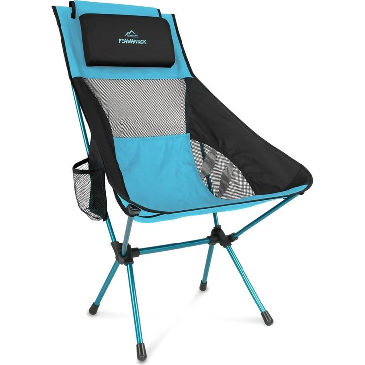normani Campingstuhl Campingstuhl Peawanuck, Campingstuhl Angelstuhl Faltstuhl mit Getränkehalter bis zu 150 kg – Bild 3