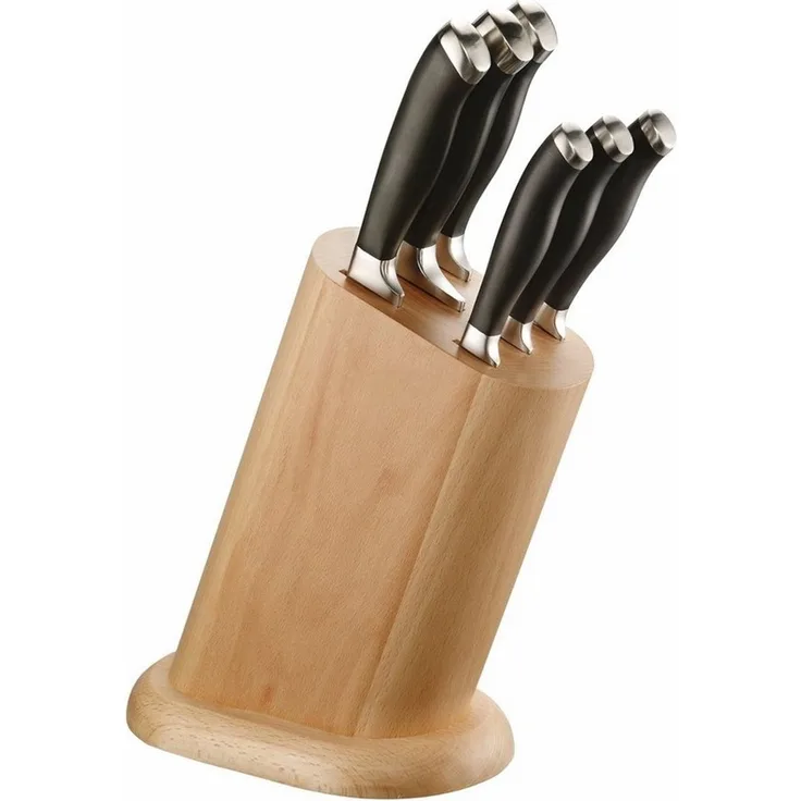 PINTINOX Professional Messerblock 6-tlg, Höhe: 250 mm, ø: 120 mm