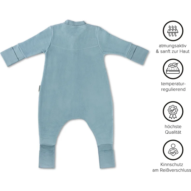 Hofbrucker Baby Schlafsack mit Füßen MILO – Bild 4