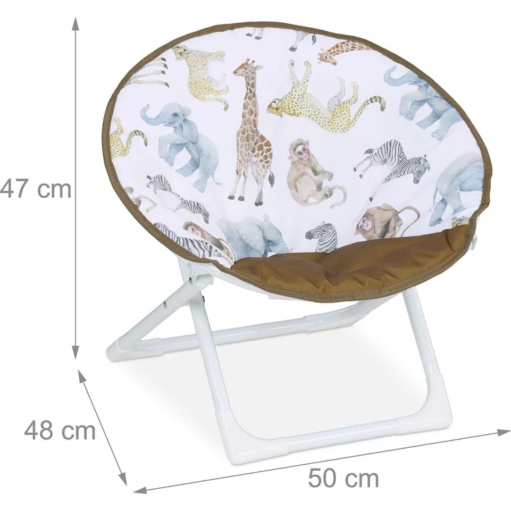 Relaxdays Faltbarer Moonchair für Kinder – Bild 3