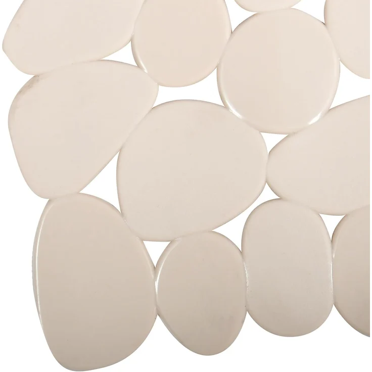 MSV Duschmatte KIESELSTEIN, mit Saugnäpfen, rutschfest, pflegeleicht, PVC, Dusch- und Wanneneinlage, PVC, attraktive Kieselstein-Optik, in vielen bunten Farben erhältlich – Bild 6