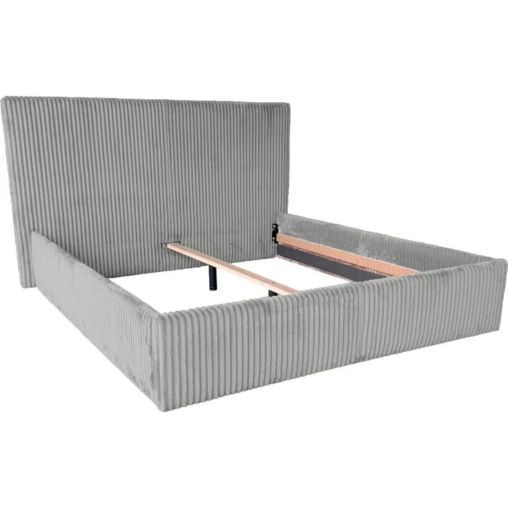 OTTO home Polsterbett AVVRA in der Größe 180x200 cm, mit Breitcord bezogen, wahlweise mit Lattenrost und King-Matratze (28cm) – Bild 3