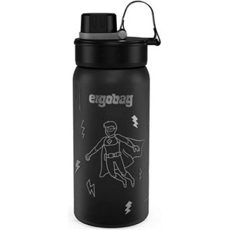 ergobag Trinkflasche Trinkflasche, auslaufsicher und kohlensäuregeeignet – Bild 4