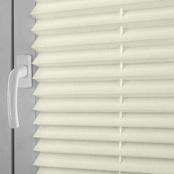 Sekey Plissee Klemmfix ohne Bohren 80x210cm, Beige – Bild 5