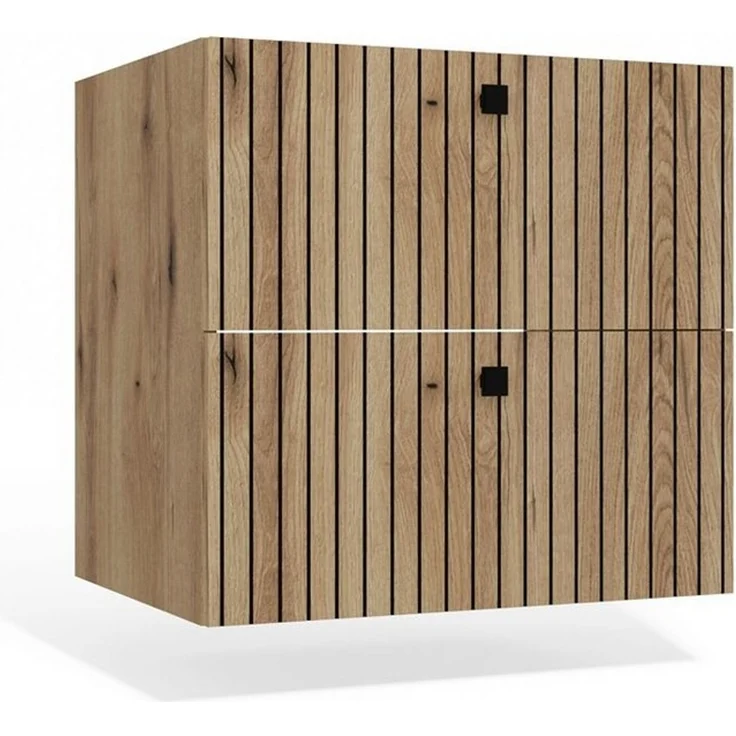 Raumhirsch Furniture Badkommode Unterschrank, Badezimmerschrank, Badschrank (Hängeschrank Maße 50 x 60 x 45 cm, stabil & einfach Montage), Praktischer, pflegeleicht – Bild 2