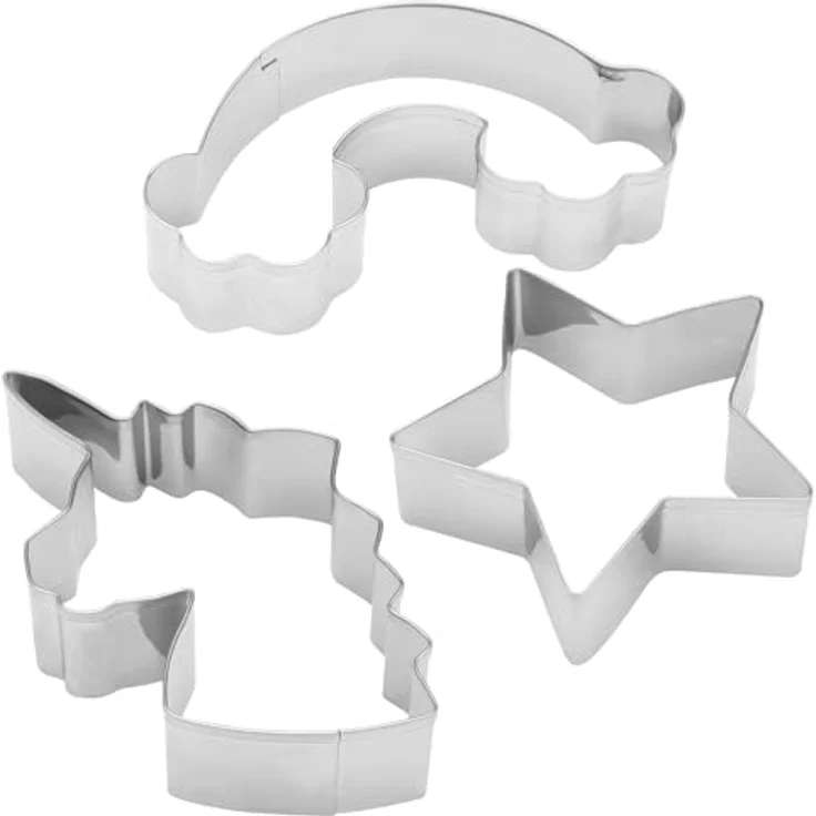 Sheepworld Ausstechformen Ausstecher-Set 3er Kinder Motiv Einhorn 51134 – Bild 1