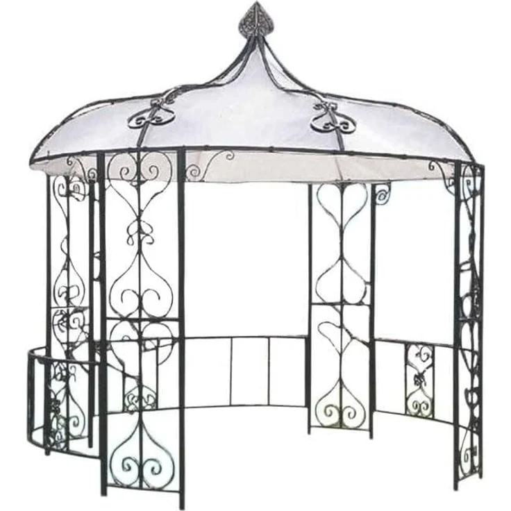 Primaster Metallpavillon Orient Pavillon Gartenpavillon Gartenzelt Gartenlaube – Bild 1