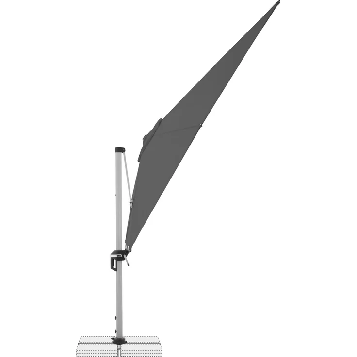 Doppler Sonnenschirm / Ampelschirm "Active II Pendelschirm 350 x 260", anthrazit, 350 x 260 cm – Bild 2