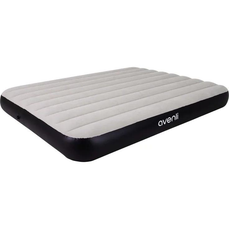 Avenli aufblasbares Luftbett Campingmatratze 203x152x25 cm
