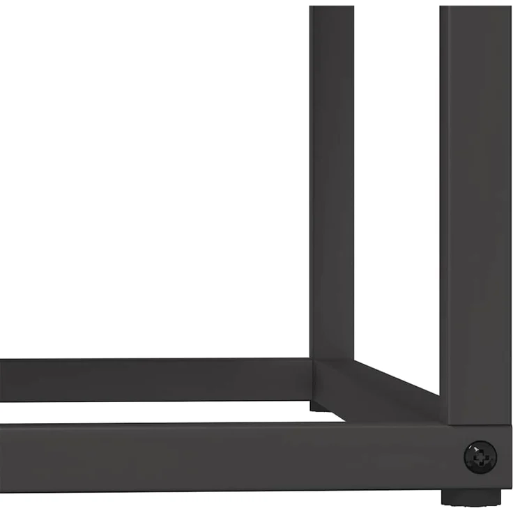 vidaXL Brennholzregal Schwarz 69,5x35x81 cm Kaltgewalzter Stahl 864177 – Bild 7