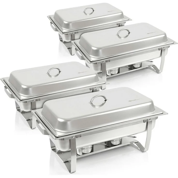 Mahlzeit Speisenwärmer Chafing dish Profi Set "Grenoble", 30 teilig – Bild 4