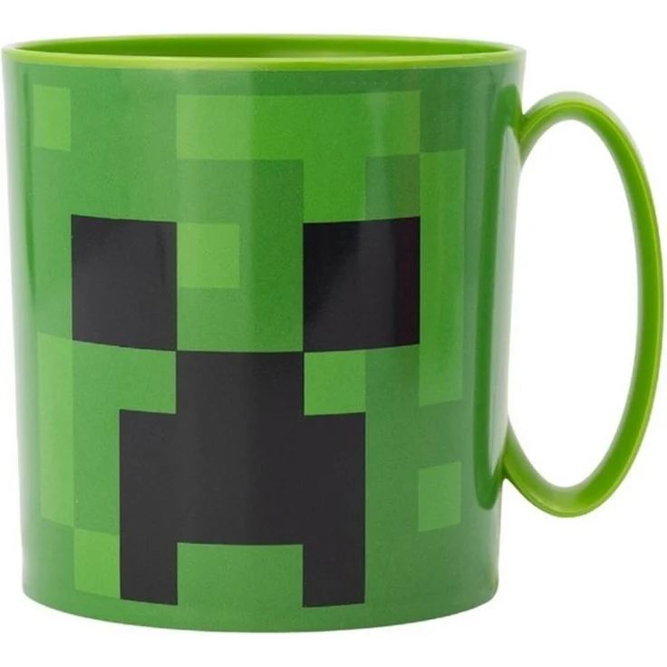 Minecraft Becher Mikrowellengeeigneter Kunststoffbecher 390 ml – Motivbecher für Kinder – Bild 2