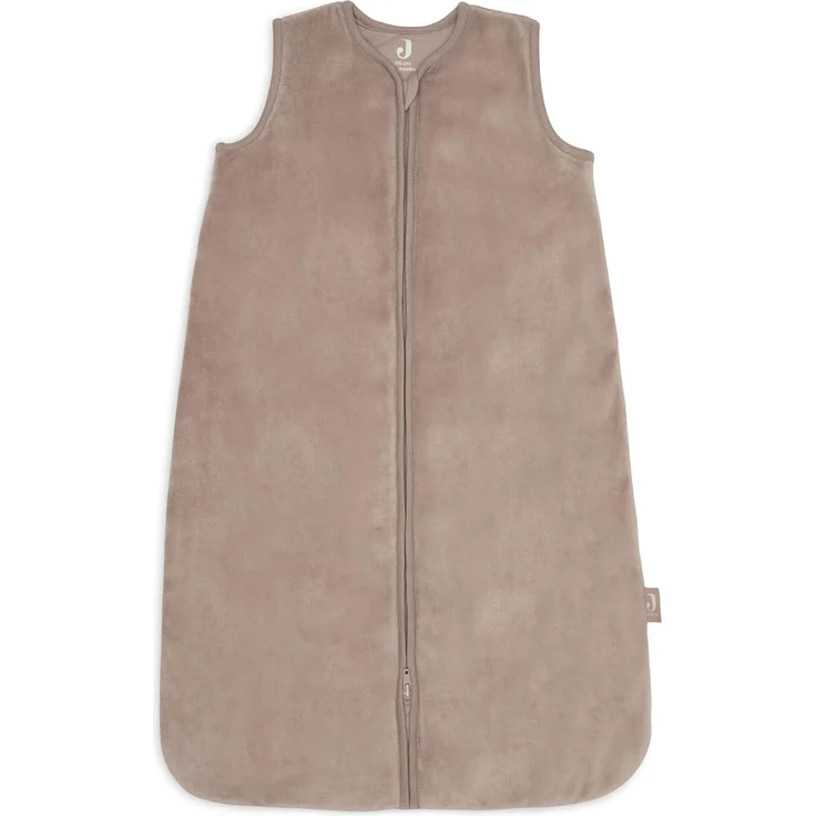 Jollein Baby Schlafsack Ärmellos Samt - Milky Coff