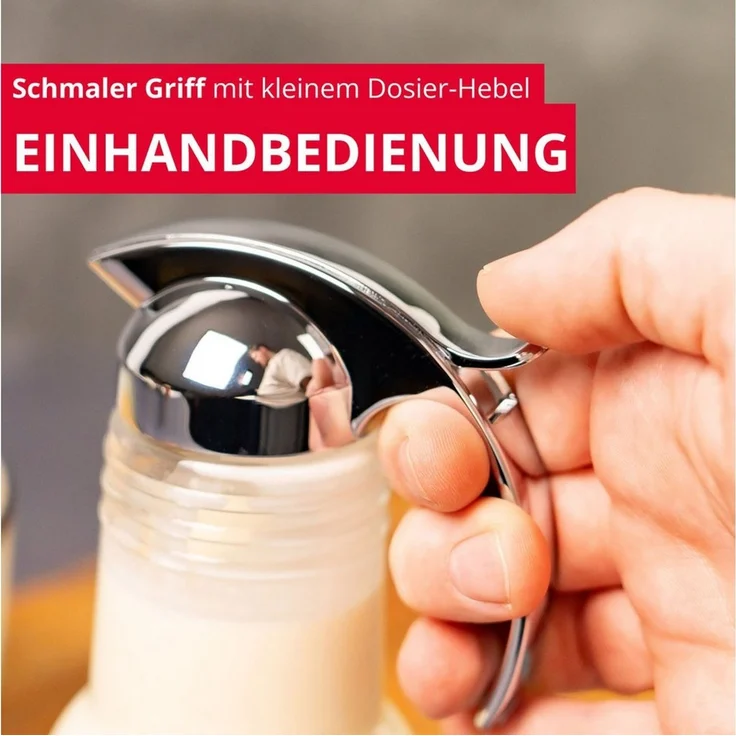 WESTMARK Milchkännchen Sahnegießer/ Honiggießer, Fassungsvermögen: 150 ml – Bild 4