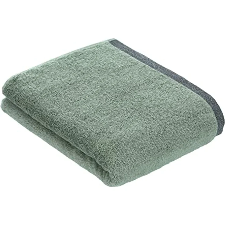 Vossen Duschtuch Prato, Grün, 140x67 cm, Oeko-Tex® Standard 100, Made in Austria, ISO 9001, angenehm weich, hochwertige Qualität – Bild 1