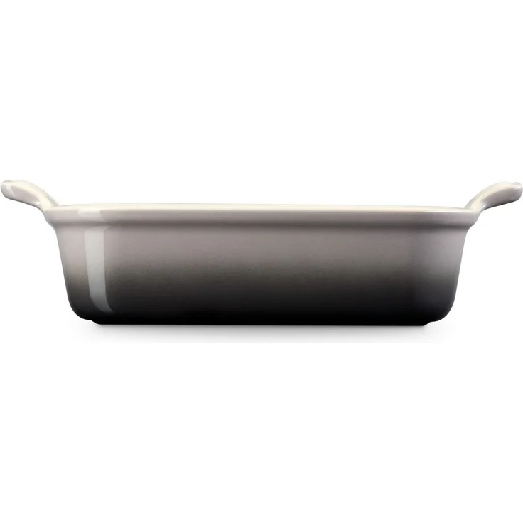 LE CREUSET Auflaufform Auflaufform Tradition quadratisch flint 23cm, Steinzeug – Bild 1