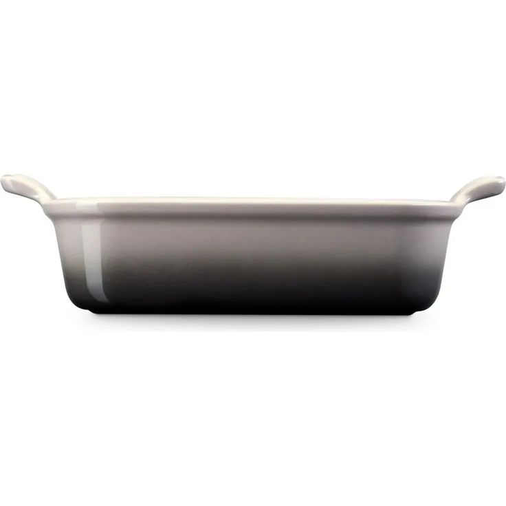 LE CREUSET Auflaufform Auflaufform Tradition quadratisch flint 23cm, Steinzeug