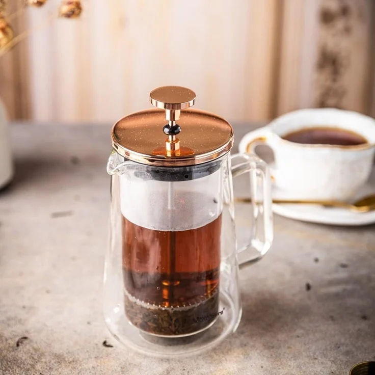 Klausberg Klausberg French Press Kaffee- und Teezubereiter 0,35l KB7723 – Bild 8