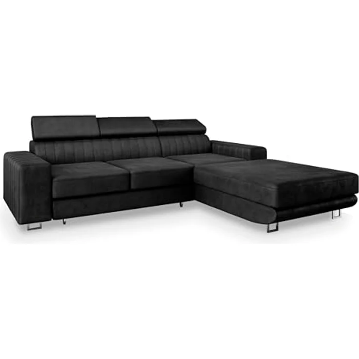 Masseno Ecksofa NOTO mit Schlaffunktion L-Form, Sofa mit Bettkasten – Bild 1