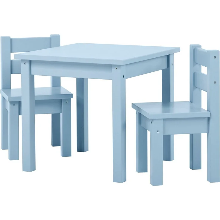 Hoppekids Kindersitzgruppe MADS Kindersitzgruppe, (Set, 3-tlg, 1 Tisch, 2 Stühle), in vielen Farben, mit zwei Stühlen – Bild 5
