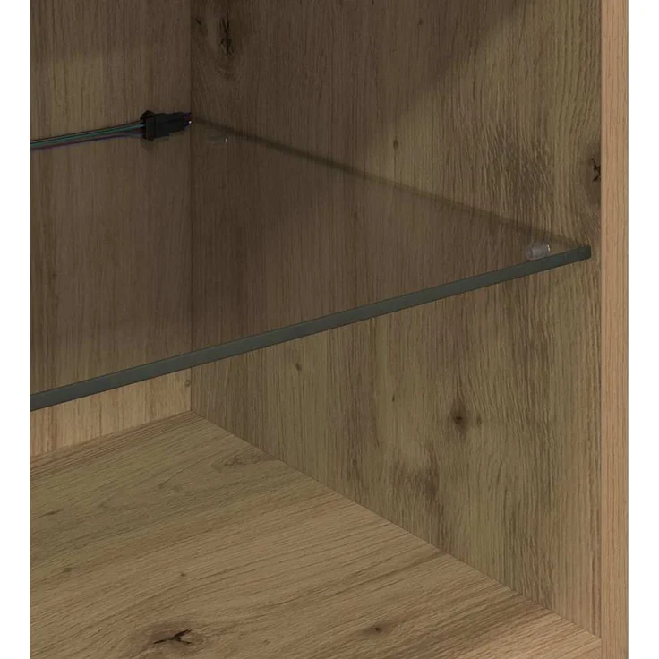 vidaXL TV-Wandgeräte 4 stk. Artisan-Eiche Holzwerkstoff 3402945 – Bild 11