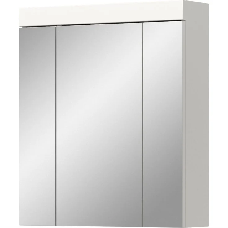 Badezimmer Spiegelschrank Gusto in weiß matt 60 cm – Bild 6