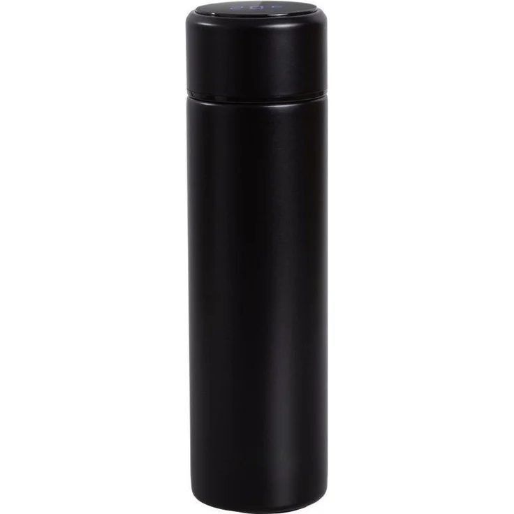 Noveen Thermosflasche mit LED NOVEEN TB2110X W/L schwarz matt 280 ml