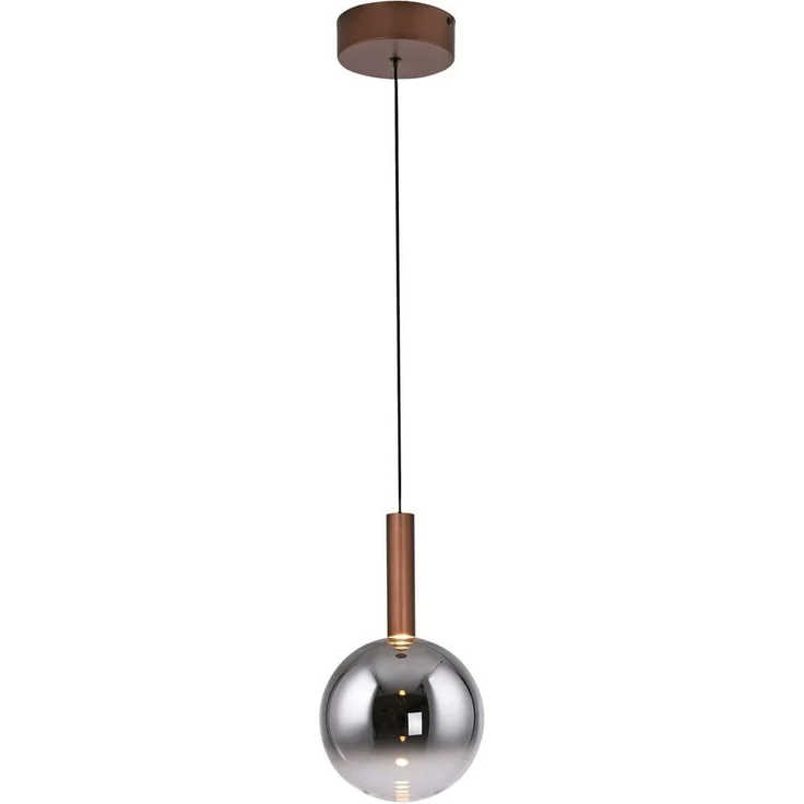 Paul Neuhaus LED Pendelleuchte BOWL, Memoryfunktion, LED fest integriert, Warmweiß, Dimmbar über Lichtschalter, Memory, Höhenverstellbar, Rauchgläser – Bild 5