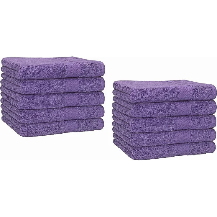 Betz Gästehandtücher 10 tlg. Gästehandtücher-Set PREMIUM 100 % Baumwolle 30x50cm, 100% Baumwolle (10-St) – Bild 1