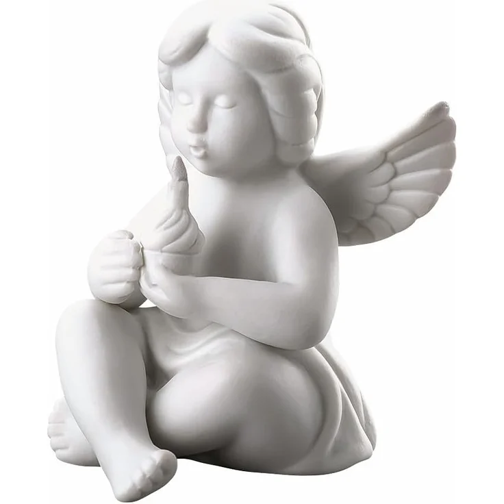 Rosenthal Selection Engel mit GebTagskuch. Klein Weiss Matt – Bild 3