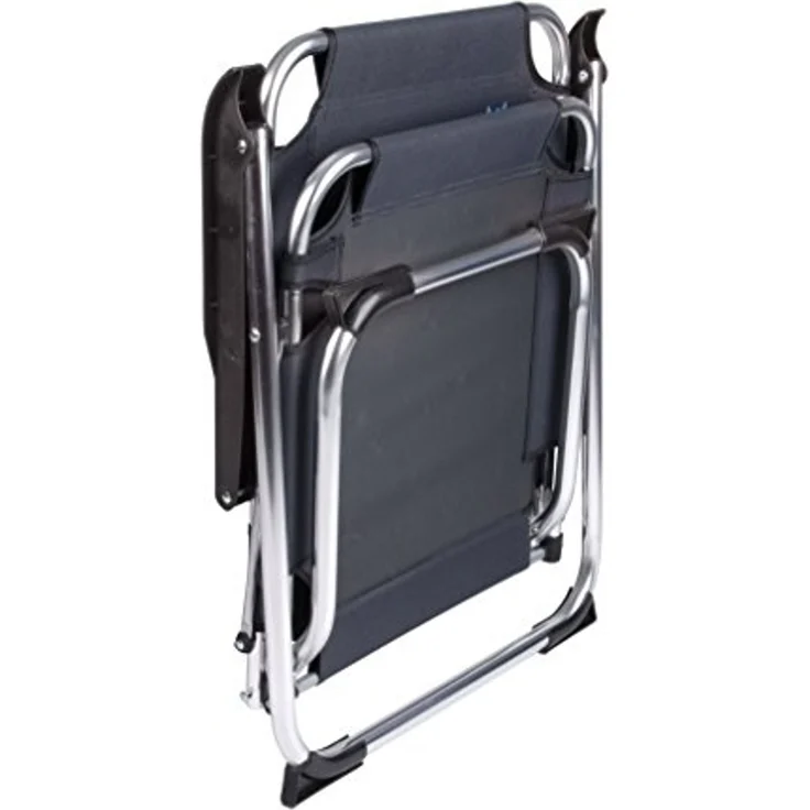 Alu Camping Klappstuhl graphite – Bild 6