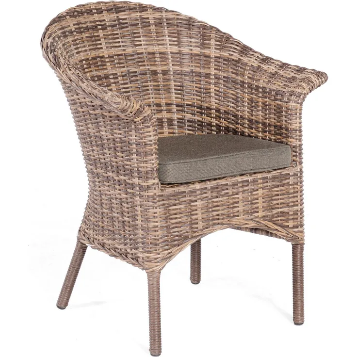 Sonnenpartner Garten-Sessel Cayman Aluminium mit Polyrattan nature-mix Gartenstuhl