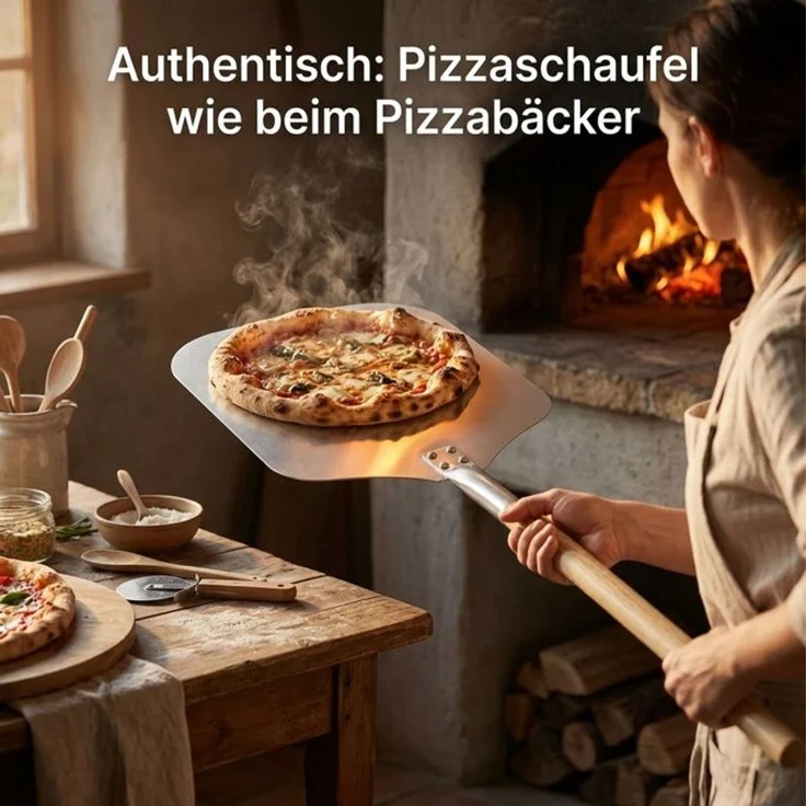 Relaxdays 2 x Pizzaschaufel eckig – Bild 6