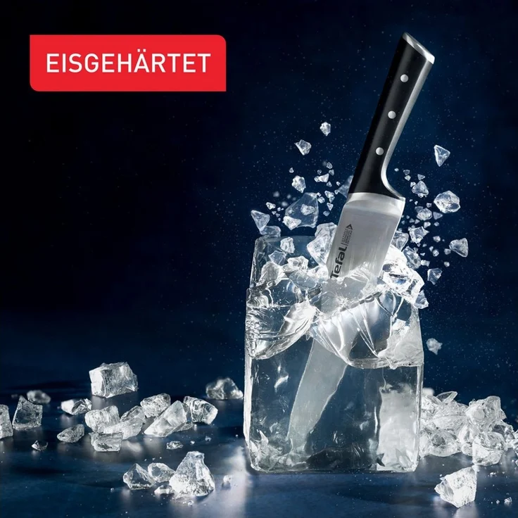 Tefal 'K23204 Ice Force' Brotmesser, Edelstahl schwarz, 20 cm – Bild 4