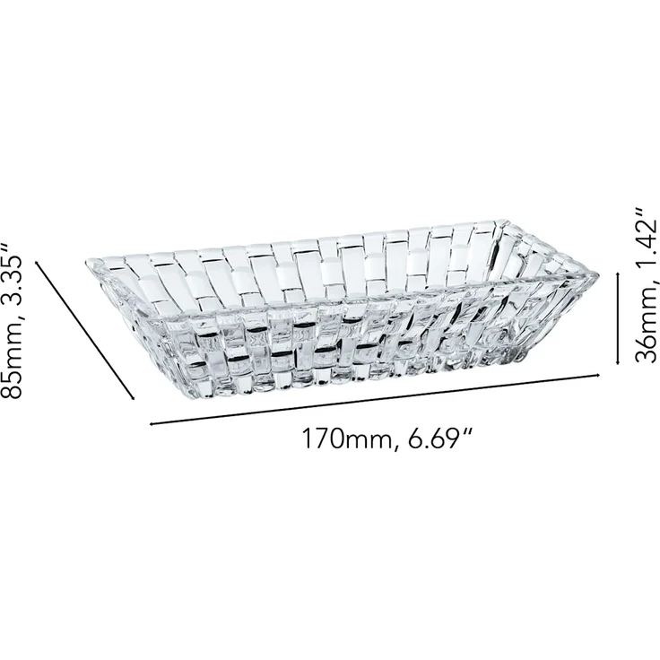 NACHTMANN 97783 BOSSA NOVA Schale rechteckig 17 cm 2er Set – Bild 2