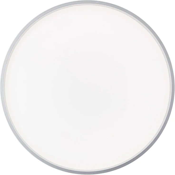 Brilliant LED Deckenleuchte Britt G80760/58 Flur, Küche, Wohnzimmer, Schlafzimmer, Arbeitszimmer Metall/Kunststoff Indoor Decke silber - LED fest integriert – Bild 4