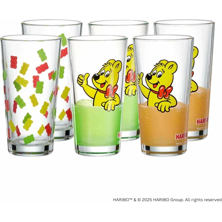 Ritzenhoff & Breker Haribo Trinkgläser-Set 6-teilig – Bild 1