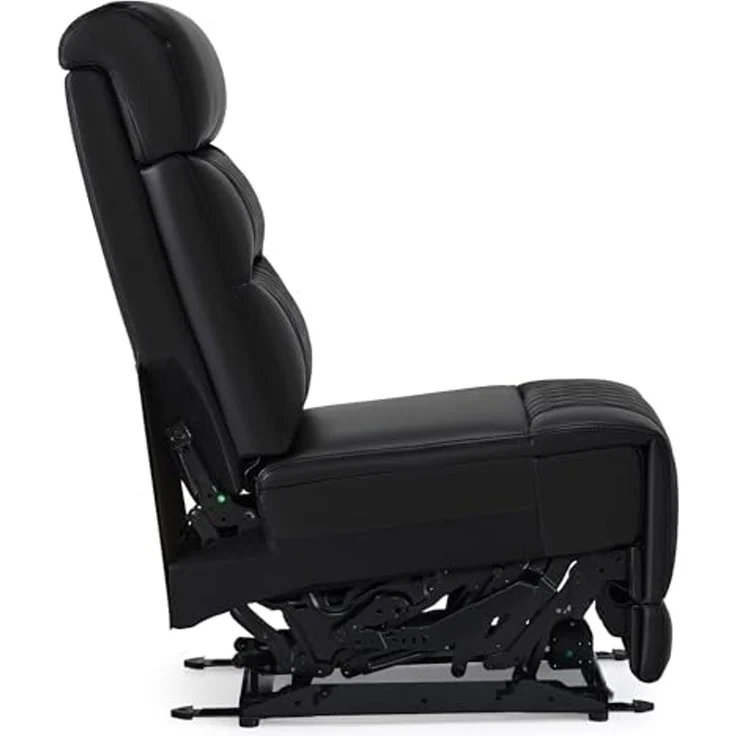 M MCombo Mittelsitz für 2er Kinosessel 7705MS (Kunstleder,Schwarz) – Bild 3