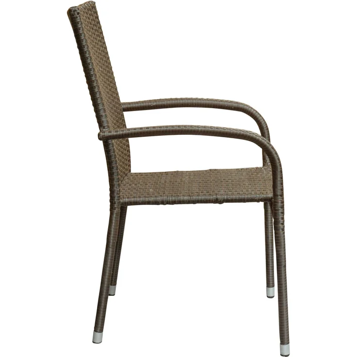 LC Garden »Lübeck« Gartenstuhl Polyrattan – Bild 5