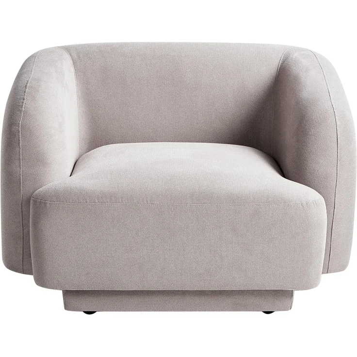 Sessel SKJANES Stoff Grau – Bild 4