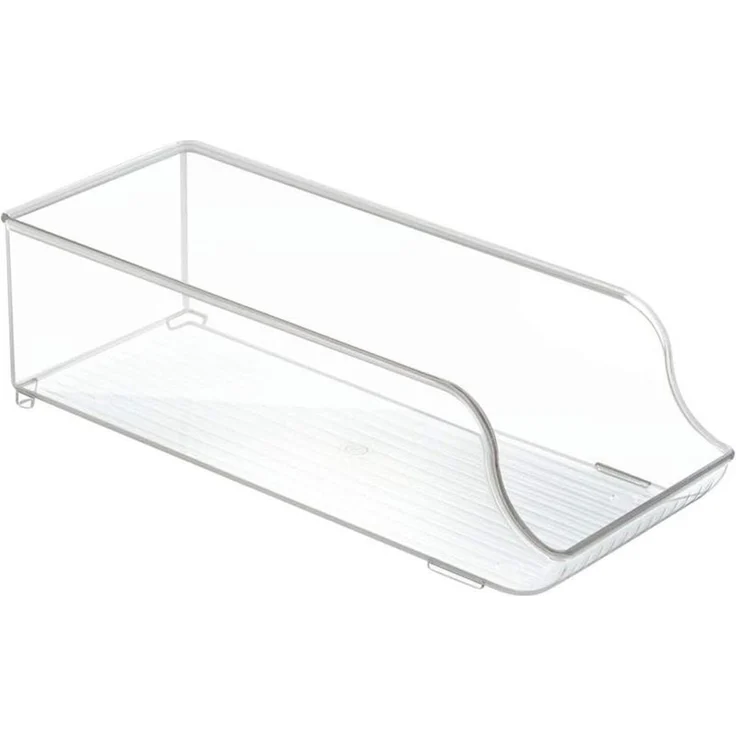 mDesign Dosenhalter Organizer Aufbewahrung 2er-Set Kunststoff Transparent – Bild 8